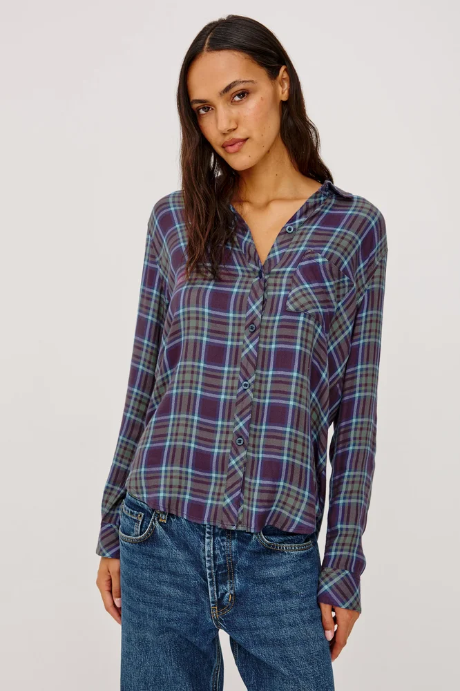 Hunter Shirt, Blackberry Sage Ice