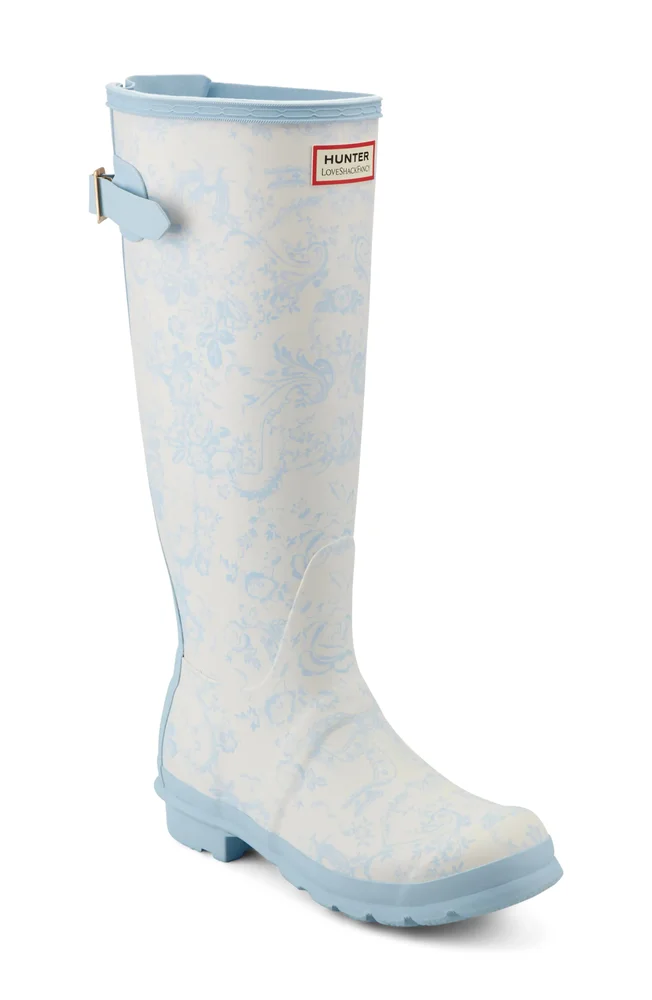 X LoveShackFancy Original Tall Waterproof Rain Boot