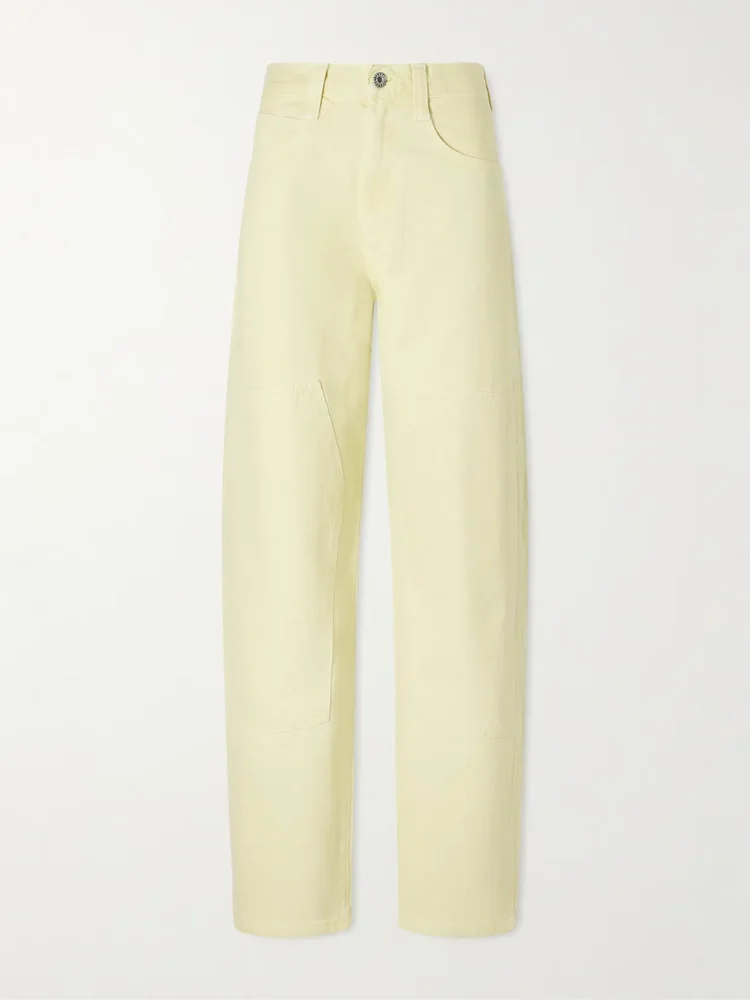 Laria mid-rise wide-leg jeans