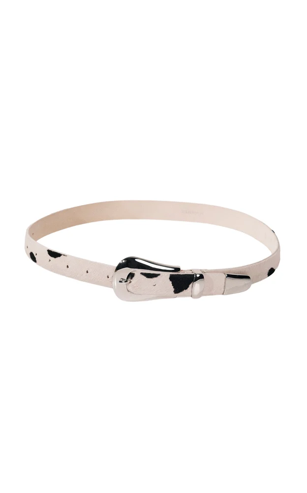 Colette Dalmatian Leather Belt
