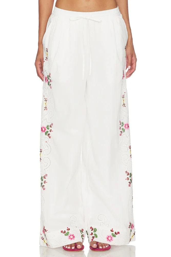 Janai Embroidered Pants