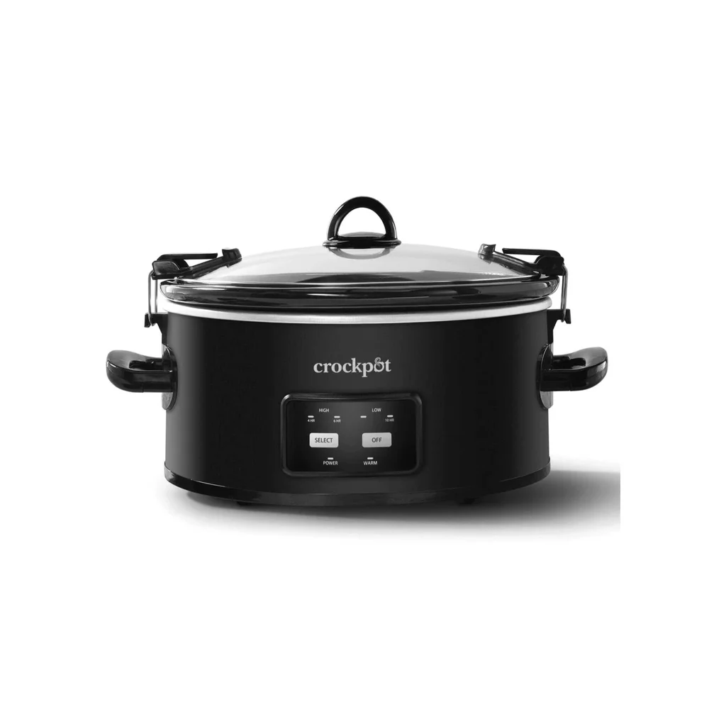 6-Qt Cook & Carry One Touch Programmable Slow Cooker