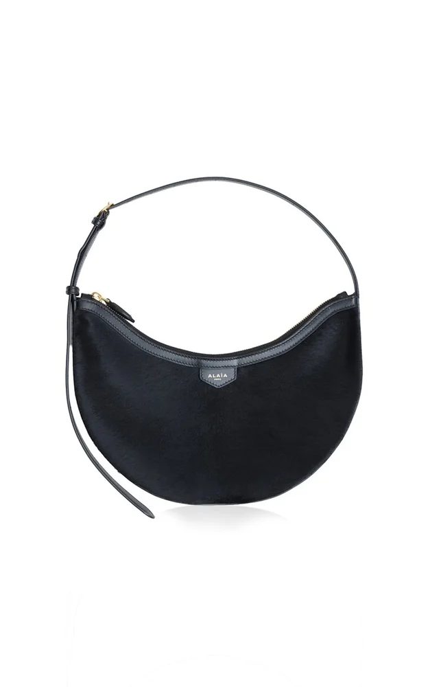 Demi Lune Calf Hair Bag