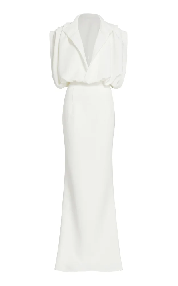 Voyager Crepe Gown