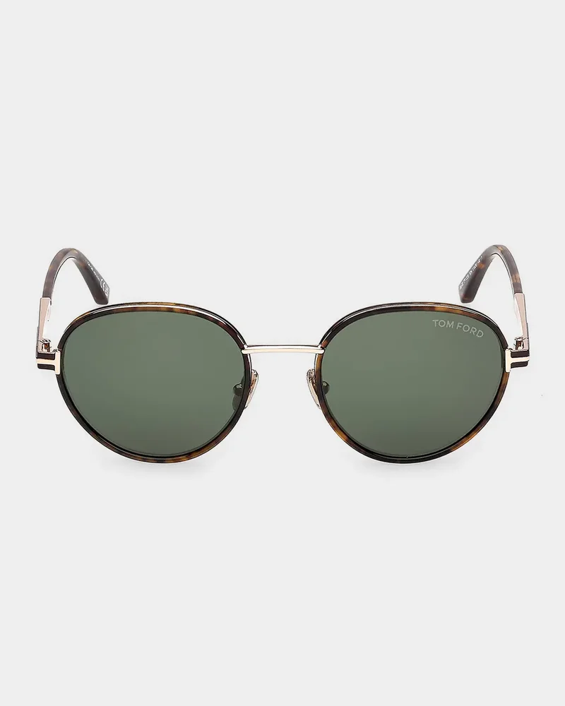 Jet 51MM Round Sunglasses