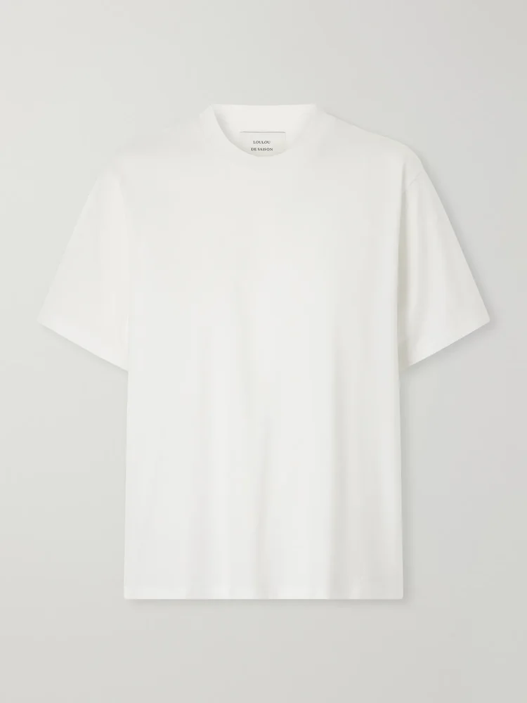 Telanto Supima cotton-jersey T-shirt