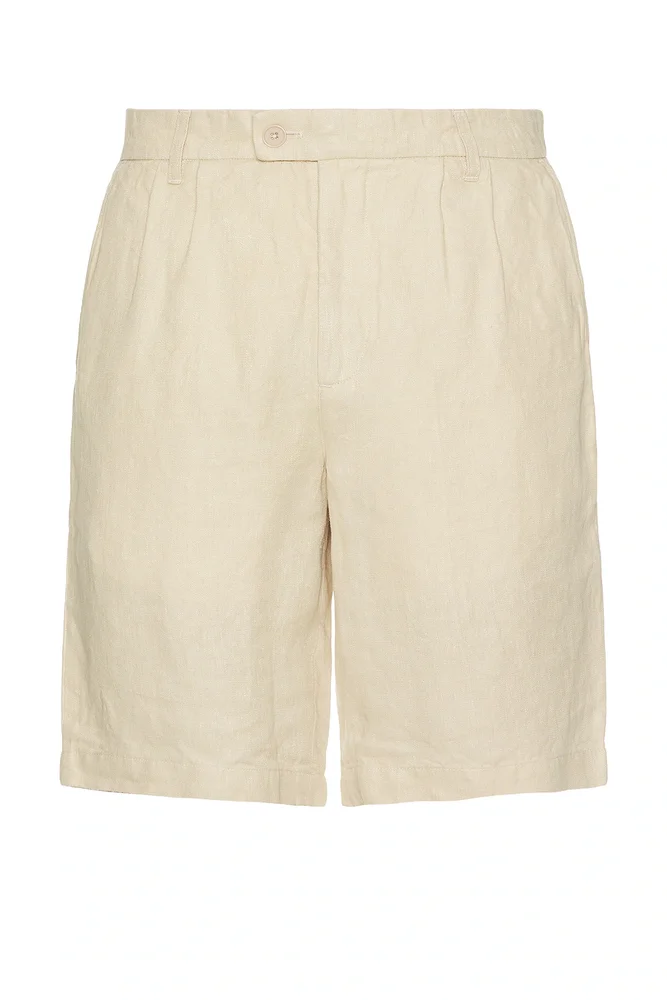 Double Pleated Short