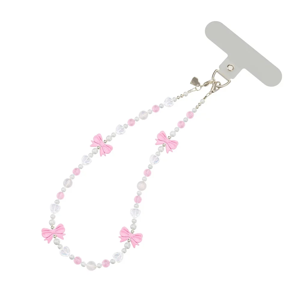 Phone Charm Pink Bow