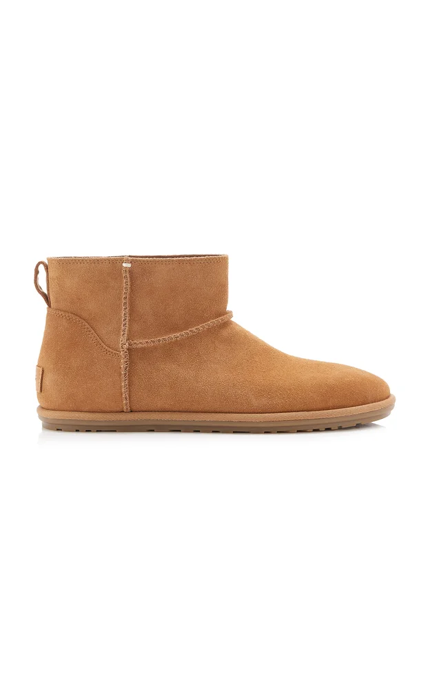 Classic Deconstructed Mini Ankle Boots