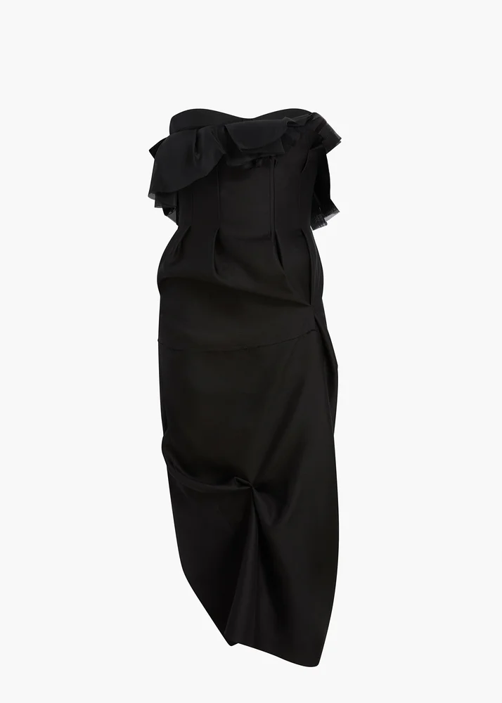 Khaite Salm Dress in Black