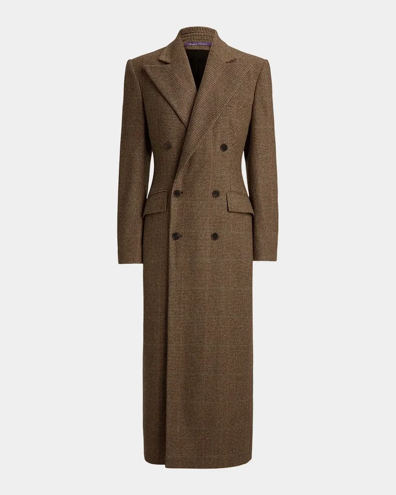 Affton Windowpane Pied de Poule Coat