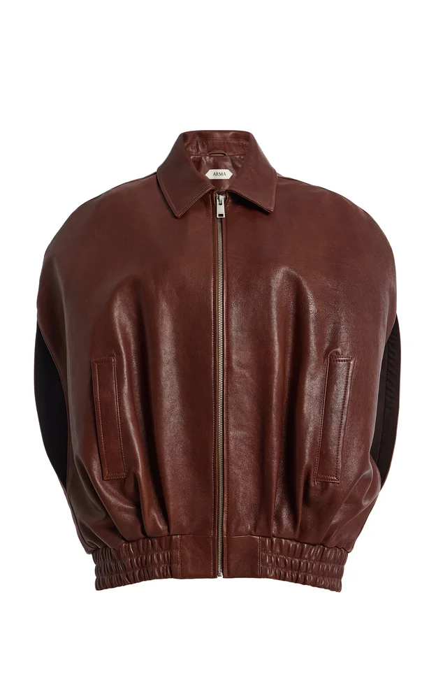 Bina Vegetal Leather Jacket