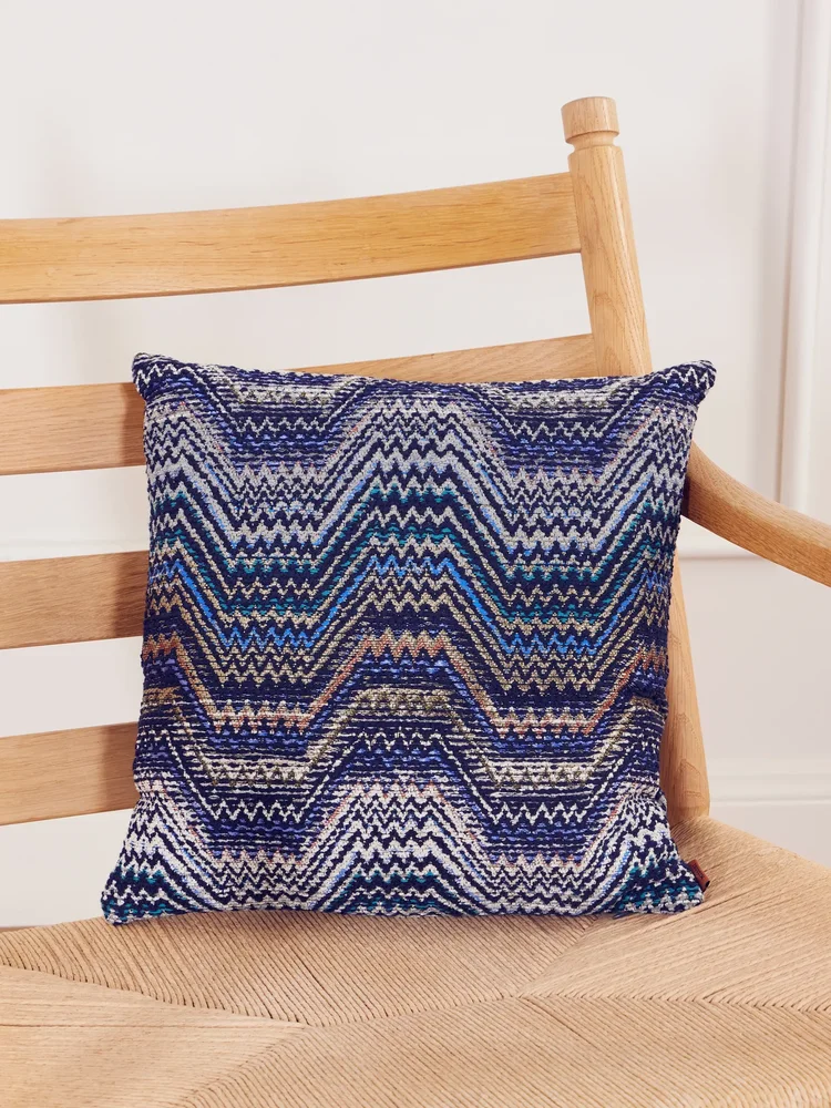 Amalfi Striped Cotton-Blend Cushion