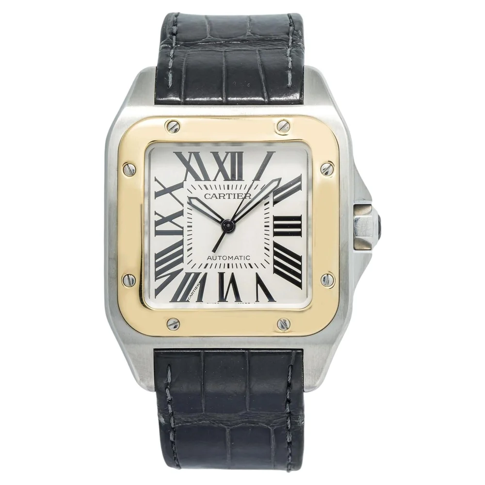 Pre-Owned Santos 100 Automatic Watch