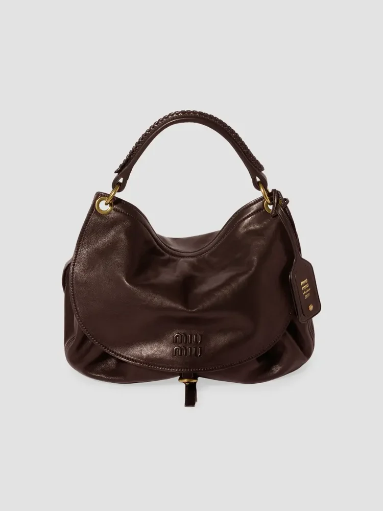 Leather Hobo Bag