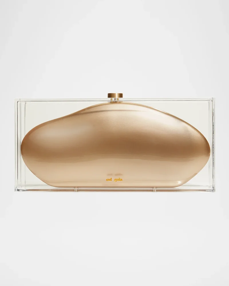 Annika Clear Acrylic Clutch Bag