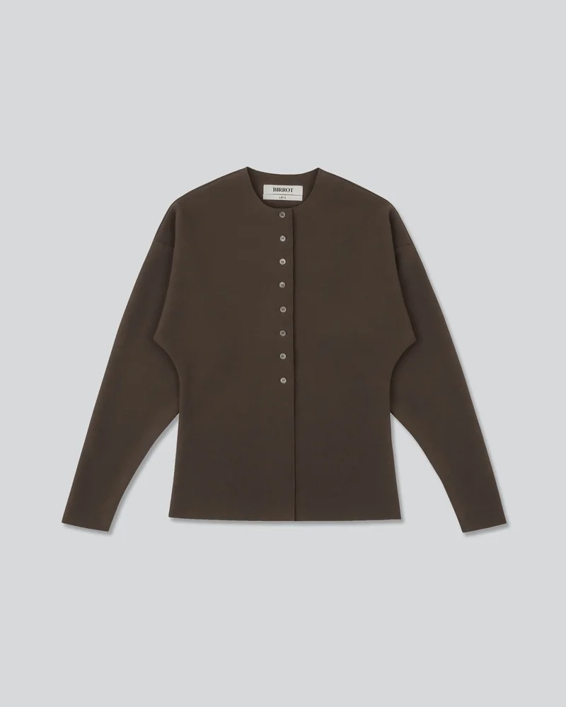 Lay2 Round-Neck Cardigan