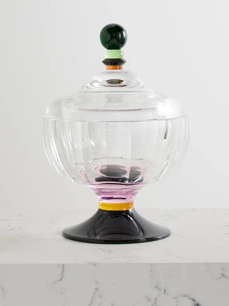 Decadent crystal jar