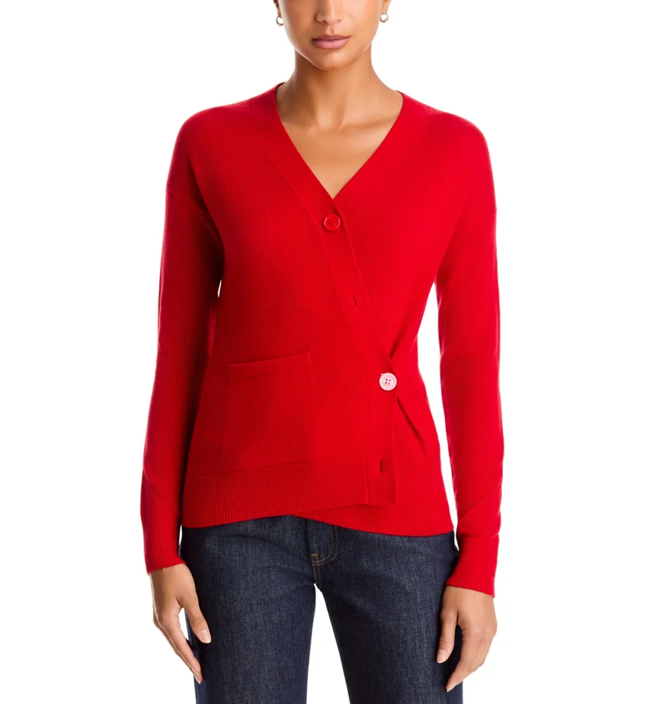 The Wool & Cashmere Wrap Cardigan