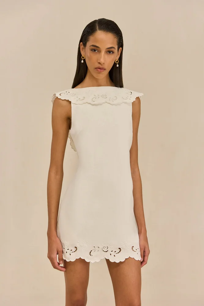FRIDLI DRESS - OFF WHITE