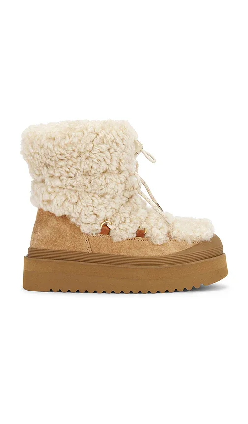 CALEB SHEARLING LUG BOOT