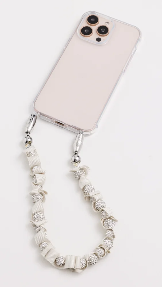Ribbon Pave Wristlet