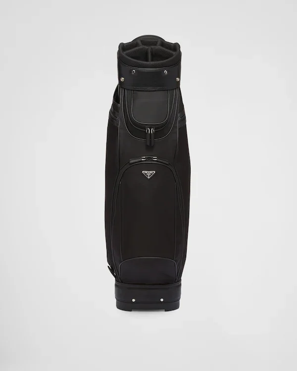 Re-Nylon and Saffiano golf bag