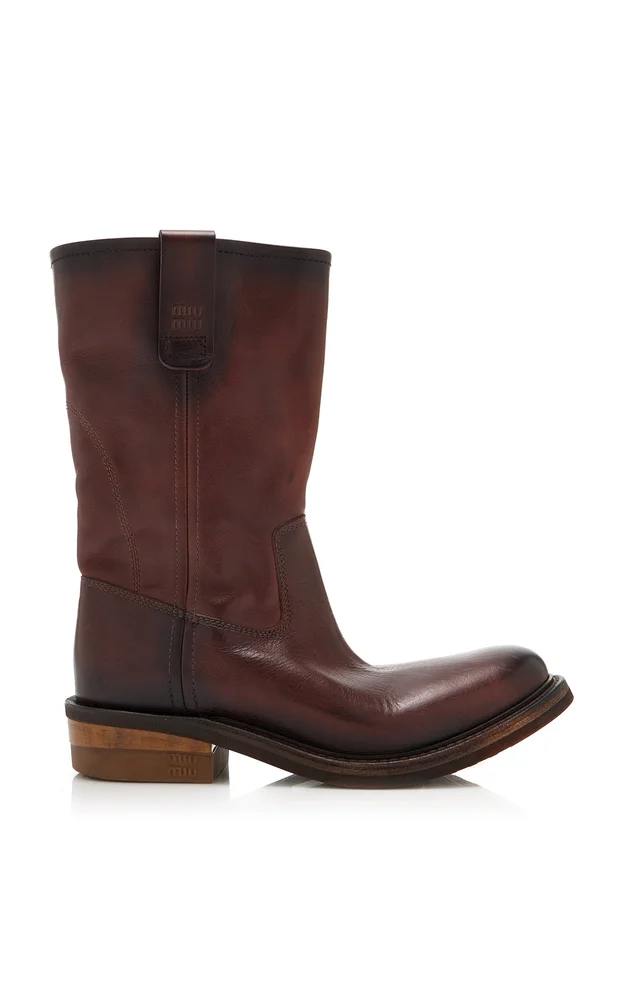 Foule Leather Ankle Boots
