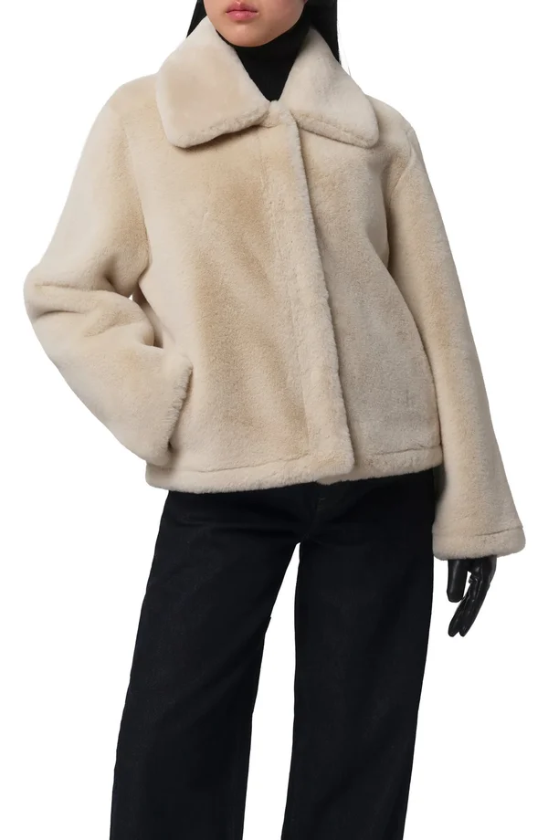 Apparis Elis Pluche™ Faux Fur Coat