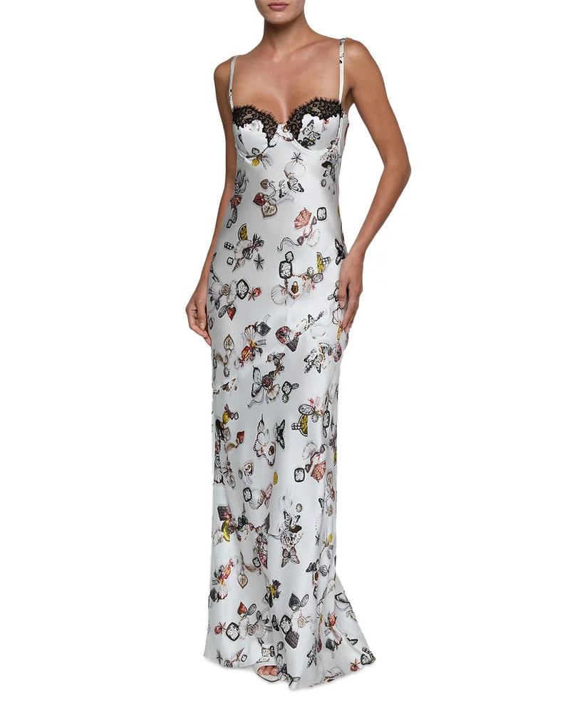 Sayla Silk Gown