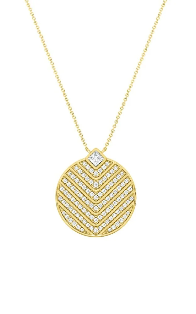 Veni 18K Yellow Gold Diamond Necklace