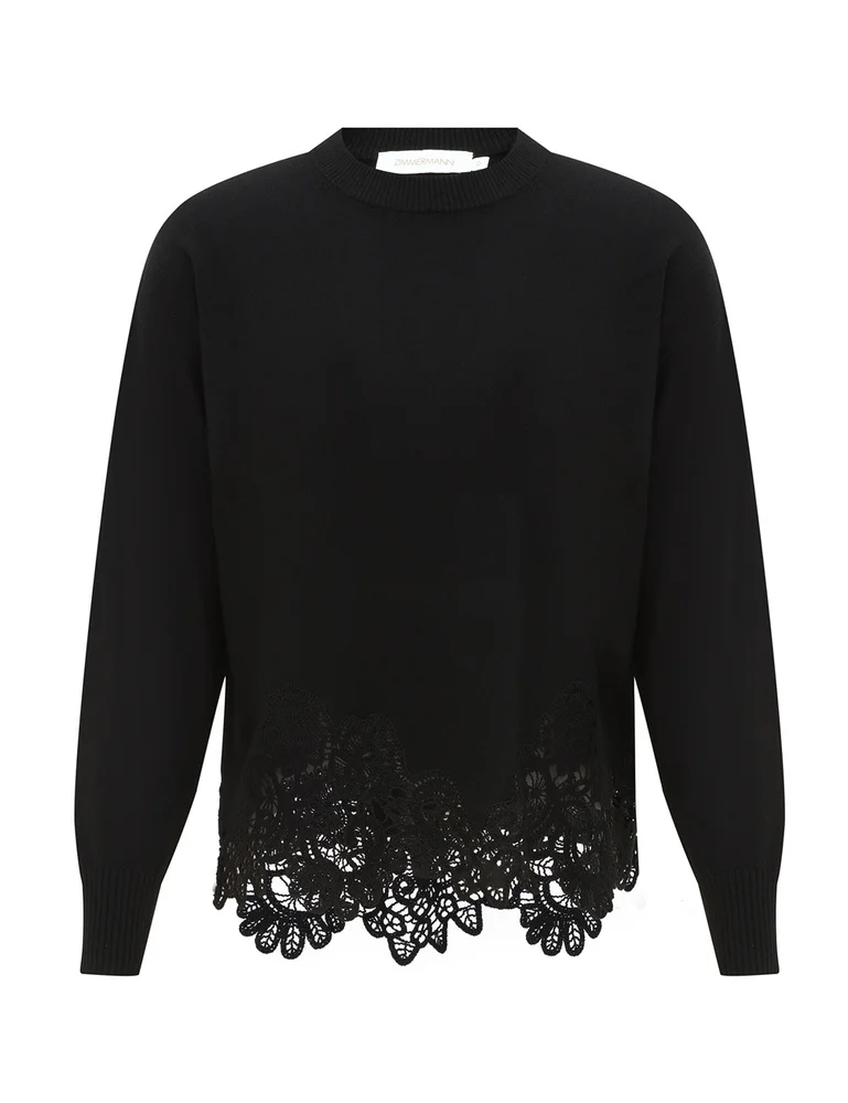 Valiant Merino Lace Sweater
