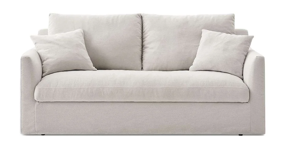 Agnes Slipcover Storage 2 Seater Sofa