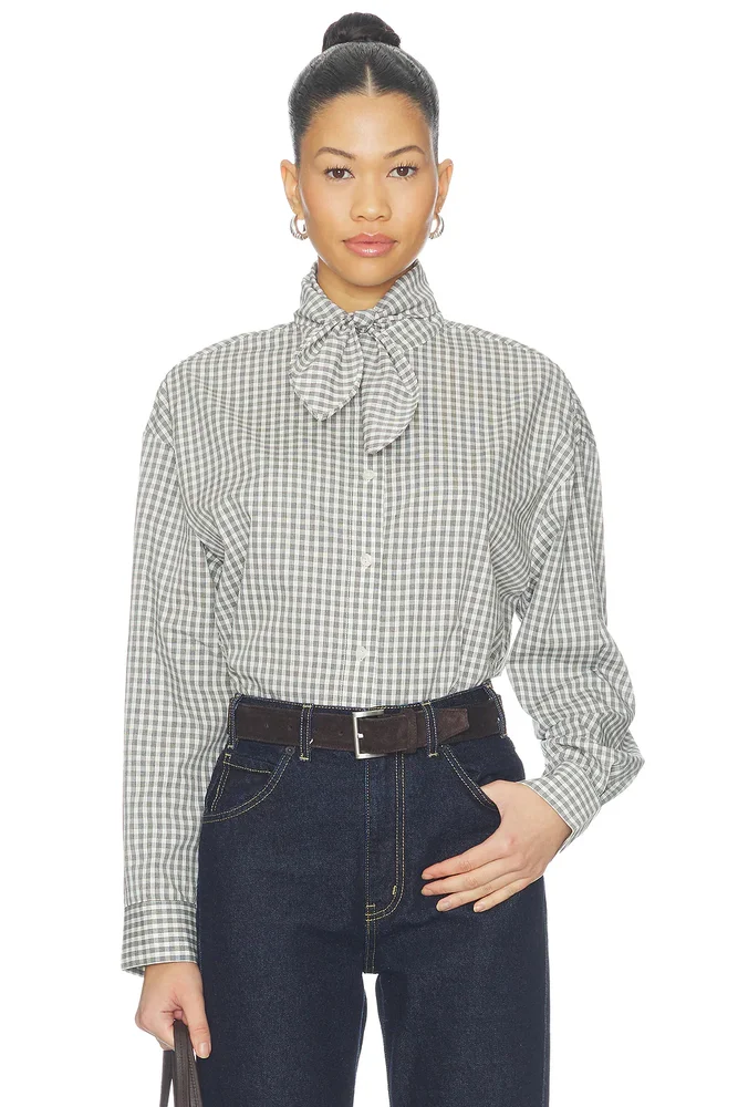 Clair Tie Neck Shirt