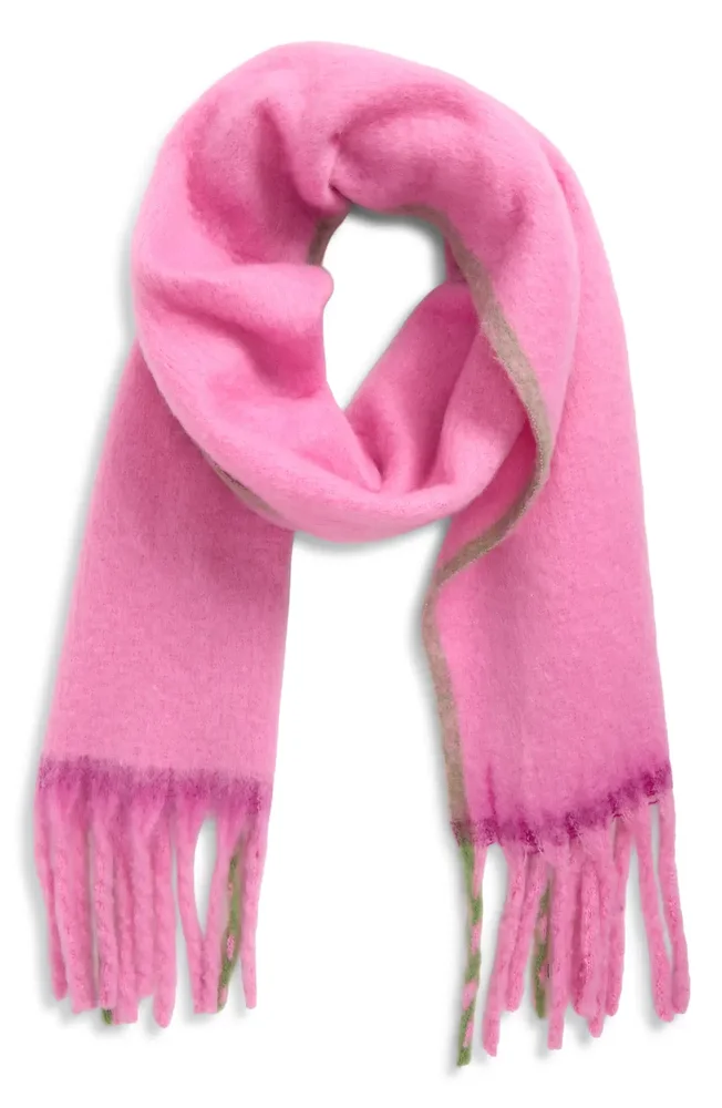 Brushed Fringe Scarf