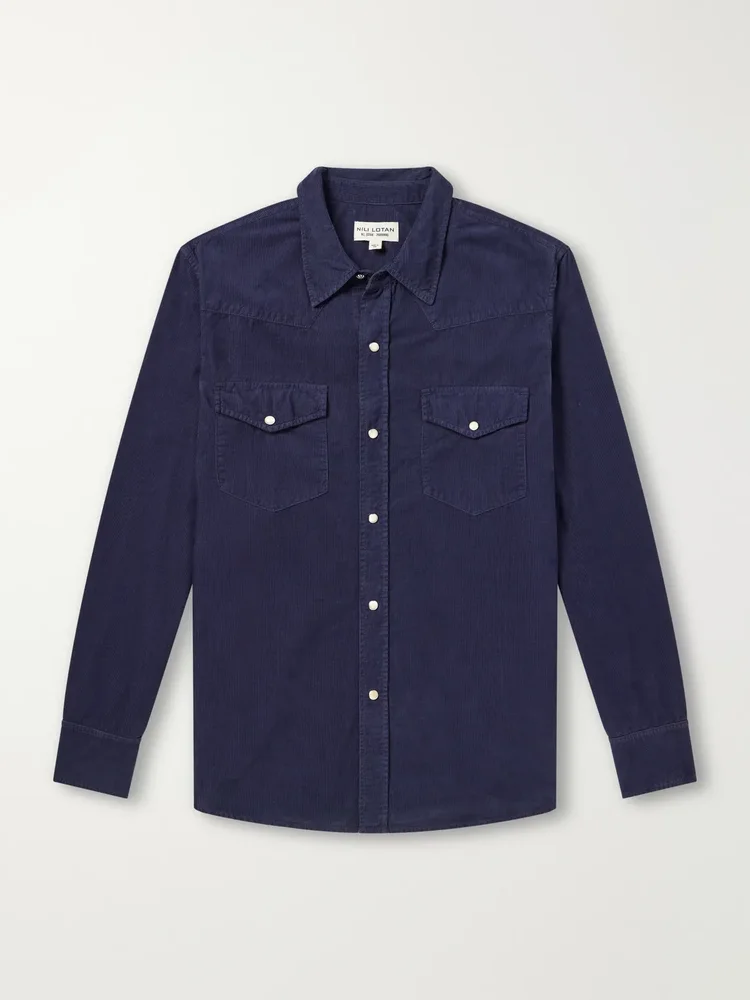 Travis Cotton-Corduroy Shirt