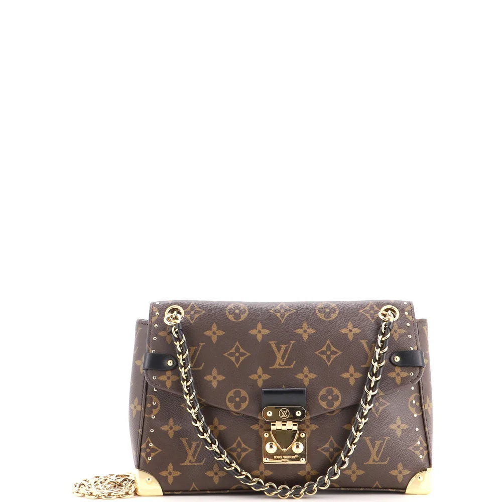 Trunkie Handbag Monogram Canvas, Brown