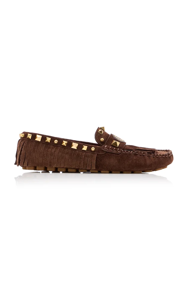 Plaster Caster Leather Driving Shoes
