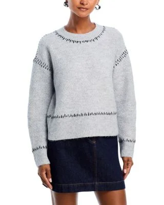 Contrast Stitch Sweater - Exclusive