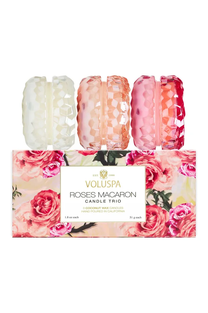 Macaron Candle Trio Gift Set