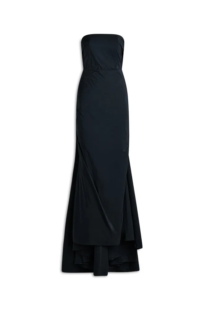 Taffeta Gown, Black