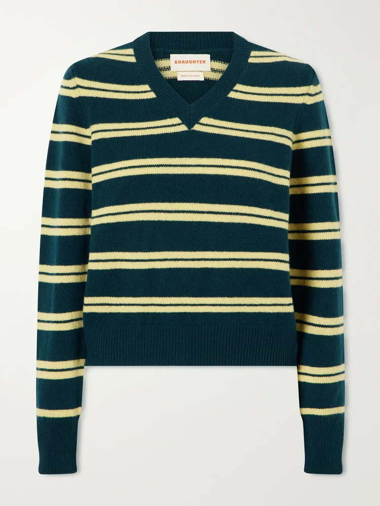 Sligo Striped Wool Sweater