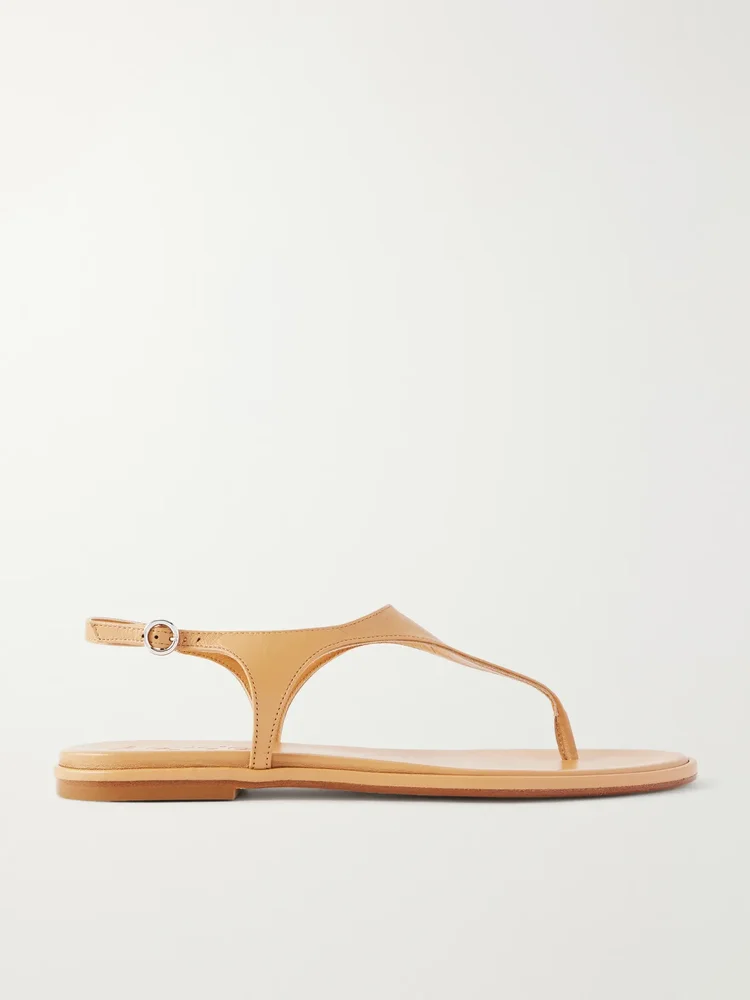 raine leather thong sandals