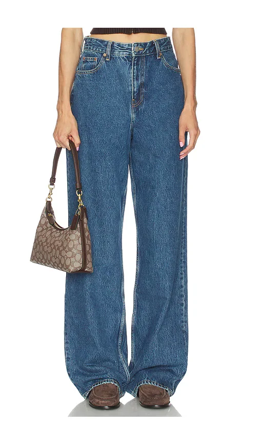 Donna Wide Leg Dr. Denim