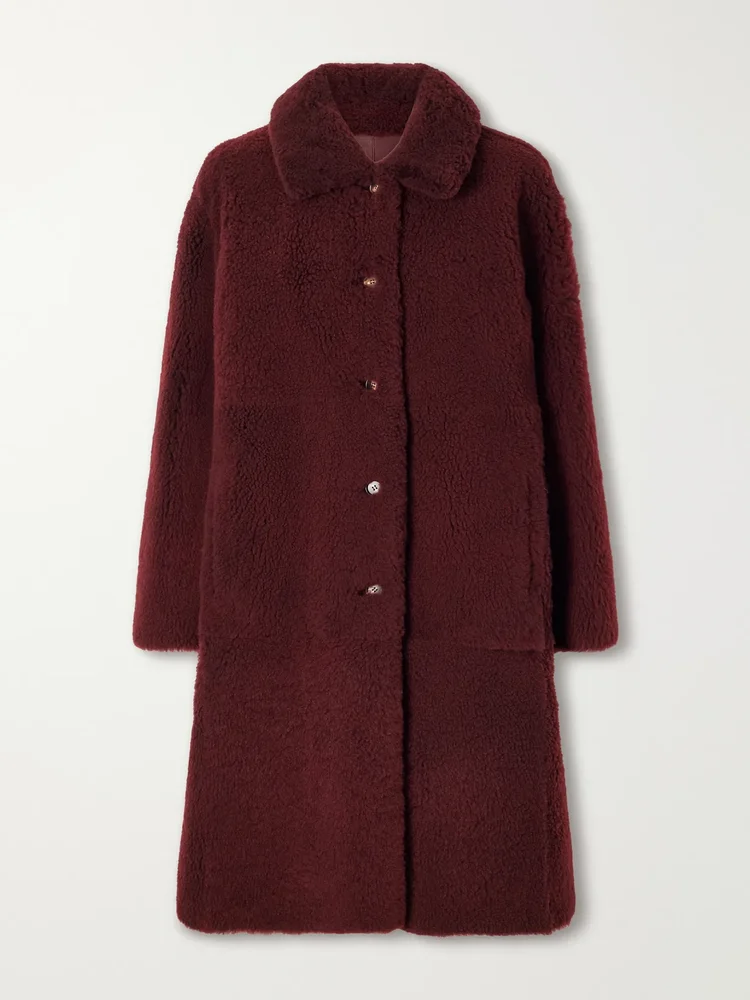 Romy shearling coat