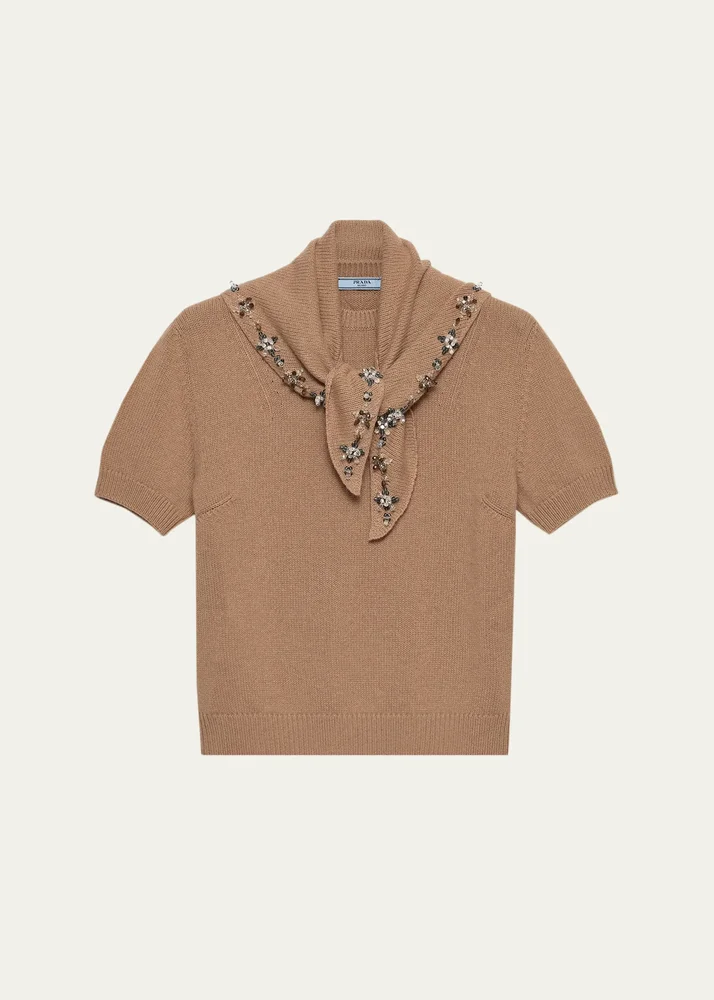 Embellished Cashmere Sweater