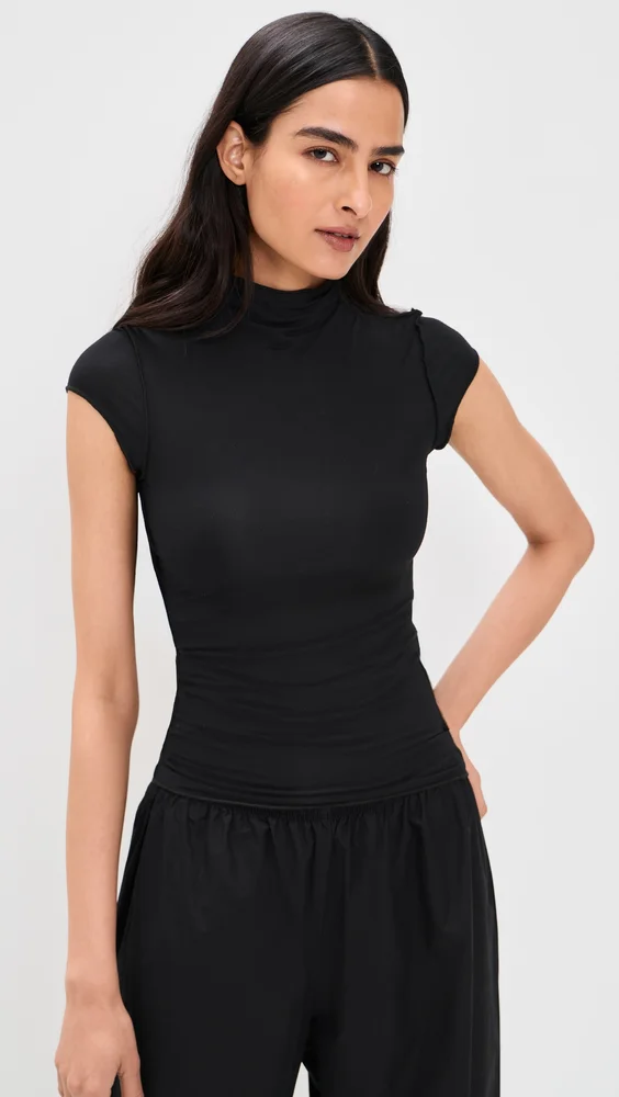 Reese Mock Neck Top