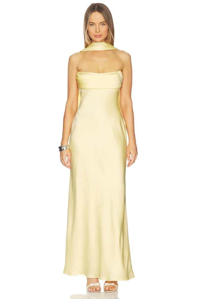 Madeleine Strapless Maxi Dress