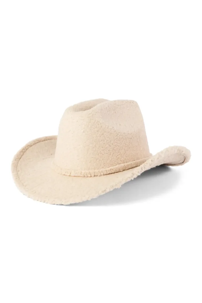 Cattleman's Faux Shearling Hat