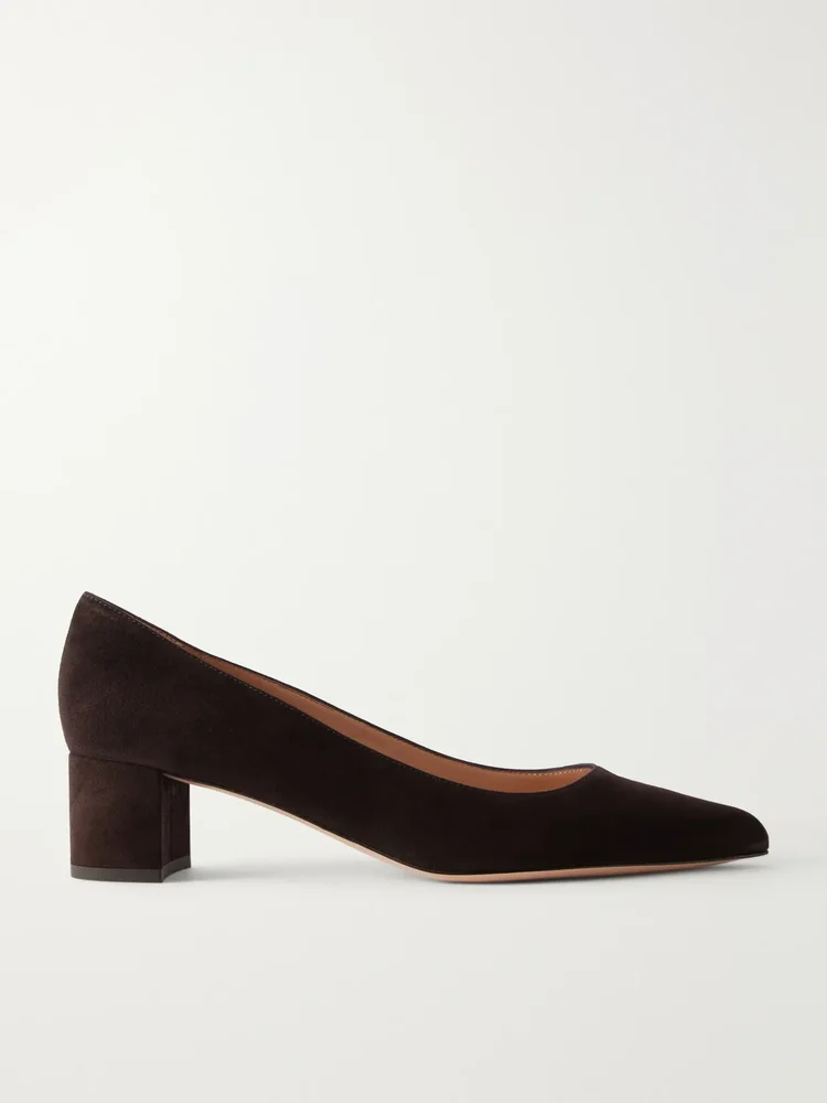 piper 45 suede pumps